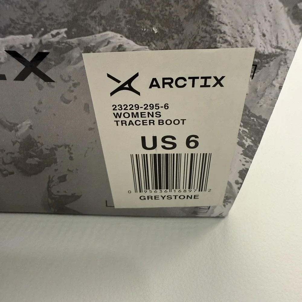 Arctix Tracer Winter Boot Womens Size‎ 6 Greystone Quilted Faux Suede Mid Shaft